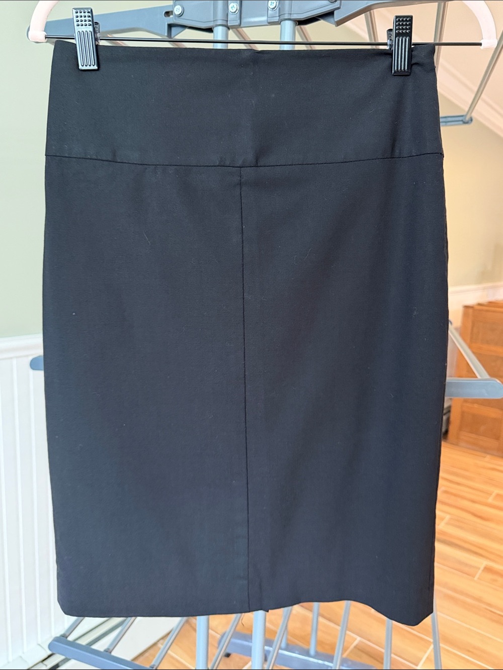 Banana Republic Black Tailored Pencil Skirt